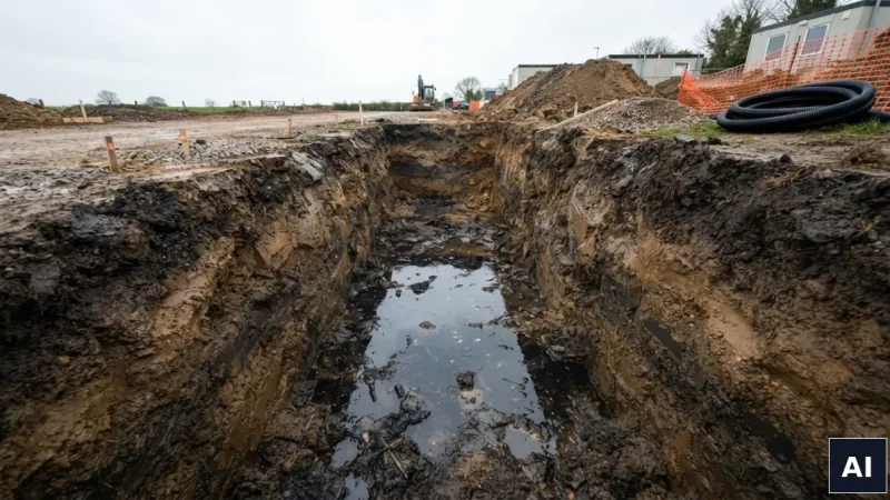 Woda w wykopie pod fundament – jak sobie z nią poradzić
